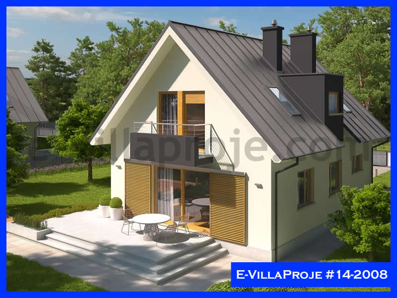Ev Villa Proje #14 - 2008 Çelik Villa Modeli