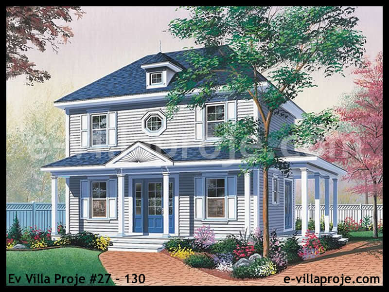 Ev Villa Proje #27 - 130 Çelik Villa Modeli