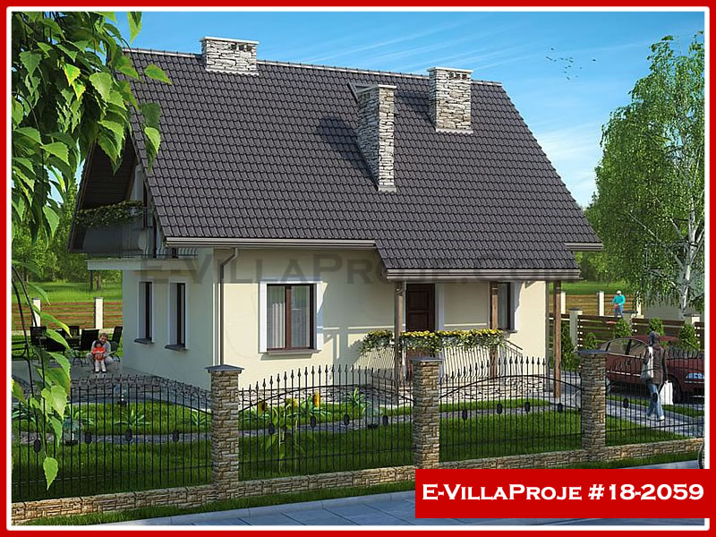 Ev Villa Proje #18 - 2059 Çelik Villa Modeli