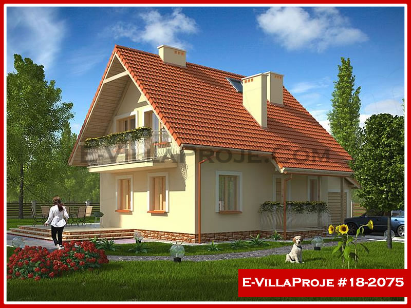 Ev Villa Proje #18 - 2075 Çelik Villa Modeli ve 3D Tasarımı