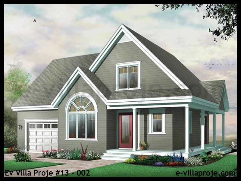 Ev Villa Proje #13 - 002 Çelik Villa Modeli