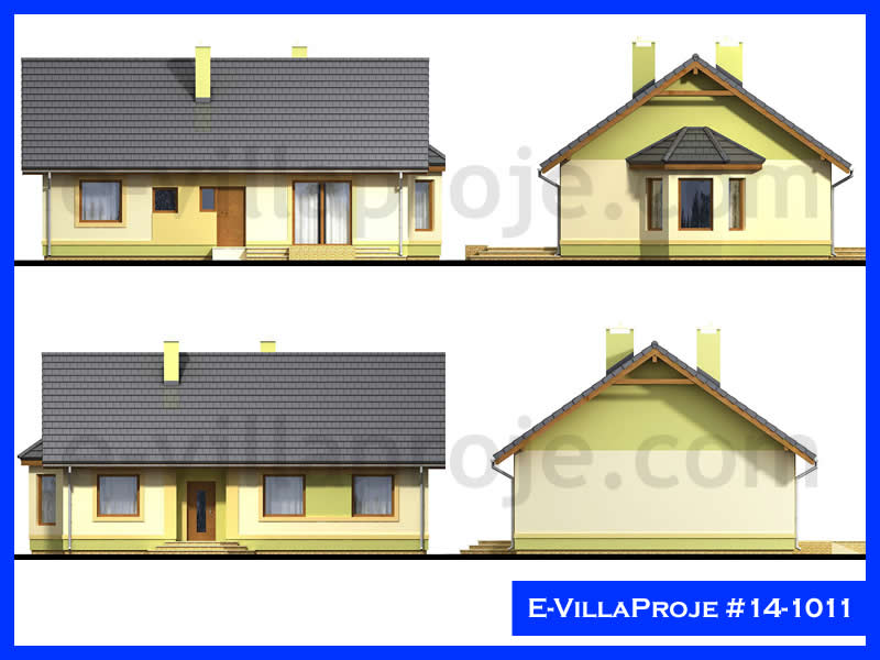 Ev Villa Proje #14 - 1011 Çelik Ev Projesi - Görsel 4