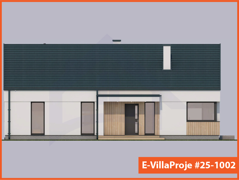 Ev Villa Proje #25 - 1002 Çelik Ev Projesi - Görsel 16