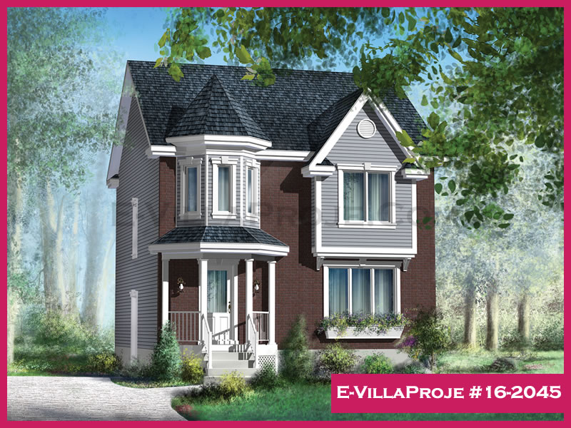 Ev Villa Proje #16 - 2045 Çelik Villa Modeli ve 3D Tasarımı