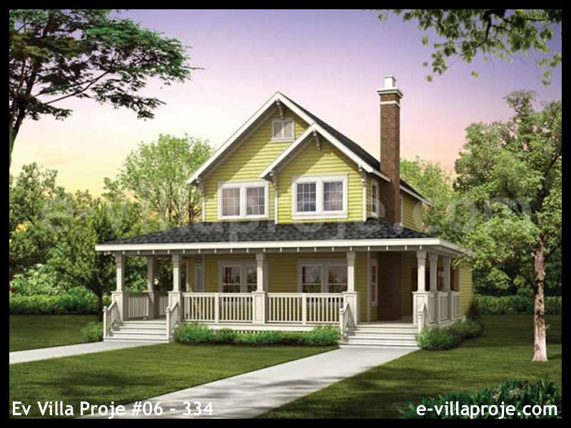 Ev Villa Proje #06 - 334 Çelik Villa Modeli