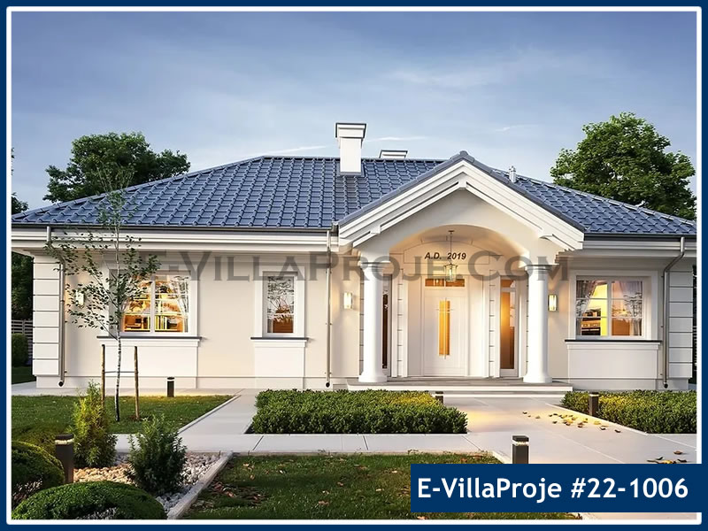 Ev Villa Proje #22 - 1006 Çelik Villa Modeli ve 3D Tasarımı