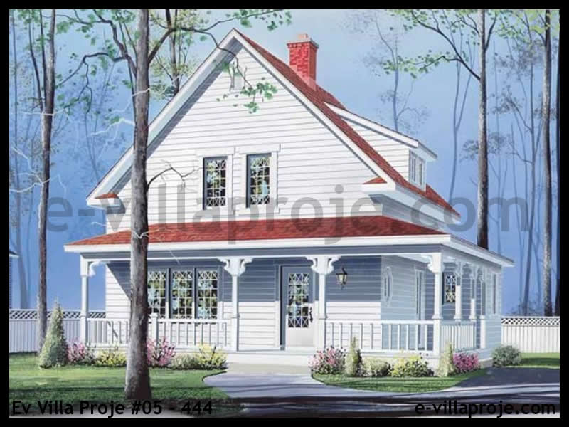 Ev Villa Proje #05 - 444 Çelik Villa Modeli