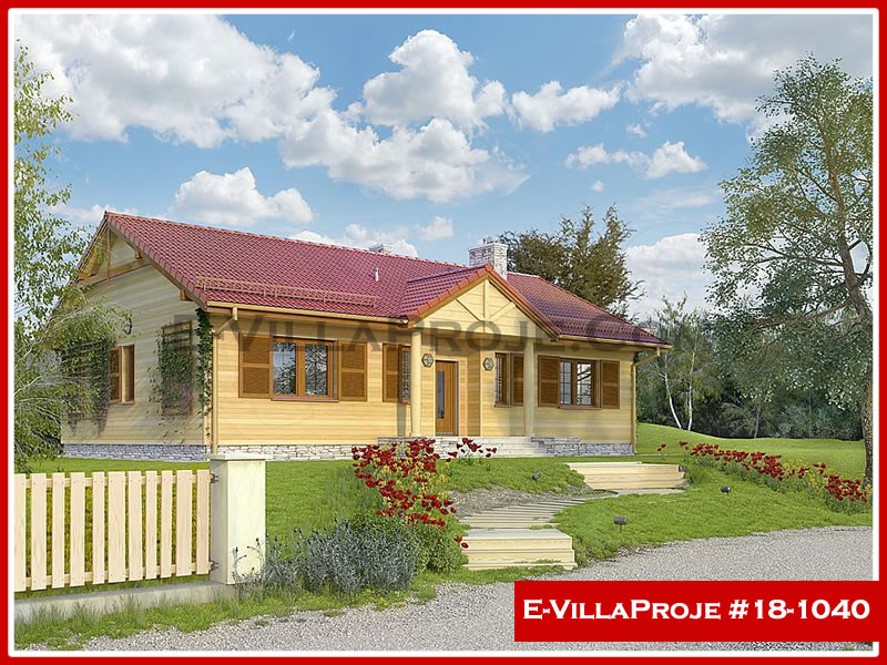 Ev Villa Proje #18 - 1040 Çelik Villa Modeli ve 3D Tasarımı