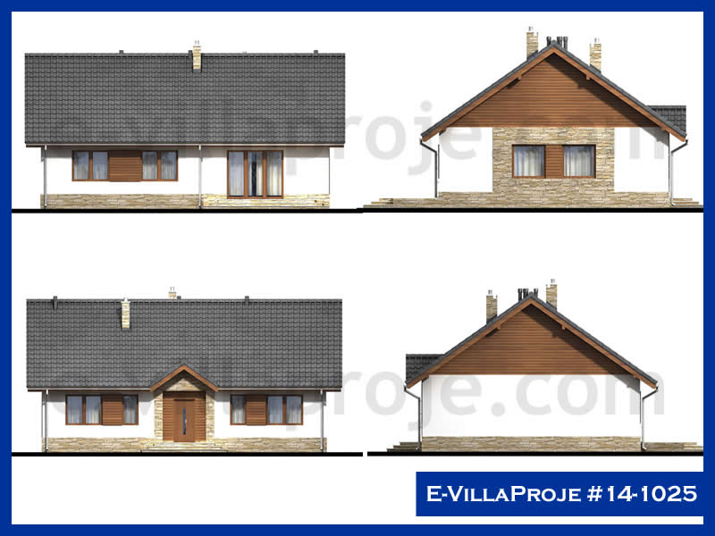 Ev Villa Proje #14 - 1025 Çelik Ev Projesi - Görsel 4