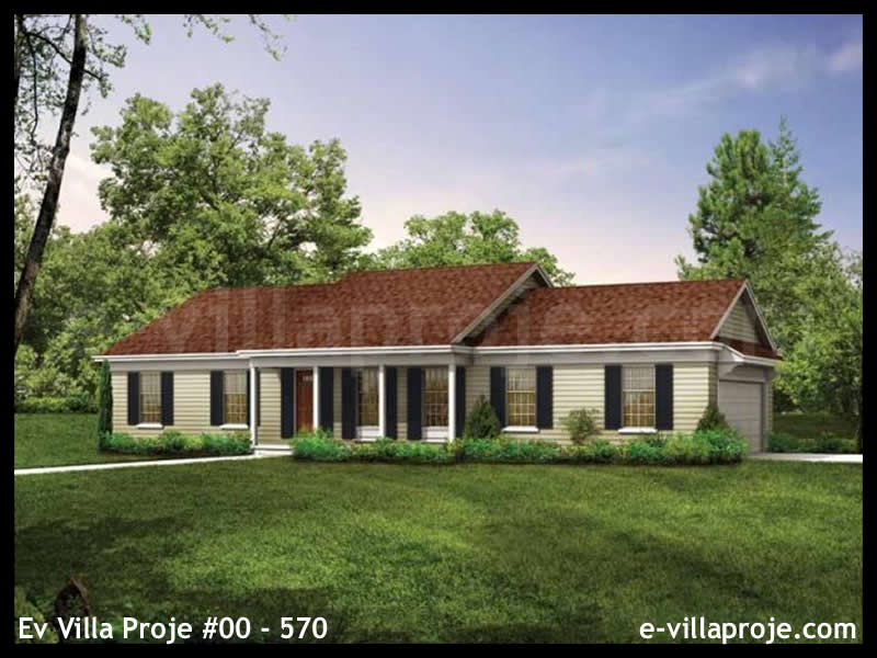 Ev Villa Proje #00 - 570 Çelik Villa Modeli ve 3D Tasarımı