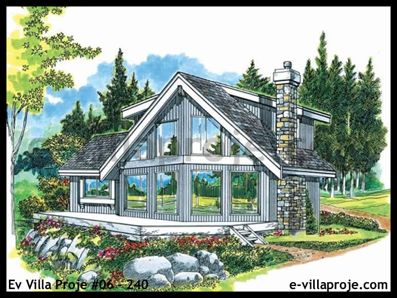 Ev Villa Proje #06 - 240 Çelik Villa Modeli