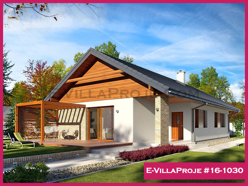 Ev Villa Proje #16 - 1030 Çelik Villa Modeli ve 3D Tasarımı