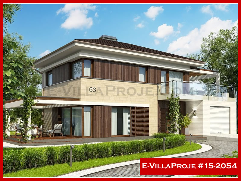 Ev Villa Proje #15 - 2054 Çelik Villa Modeli