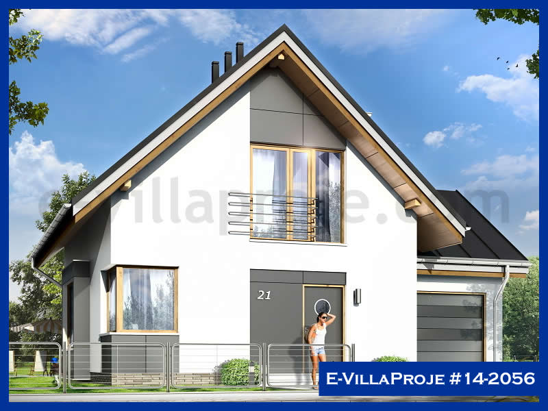 Ev Villa Proje #14 - 2056 Çelik Villa Modeli