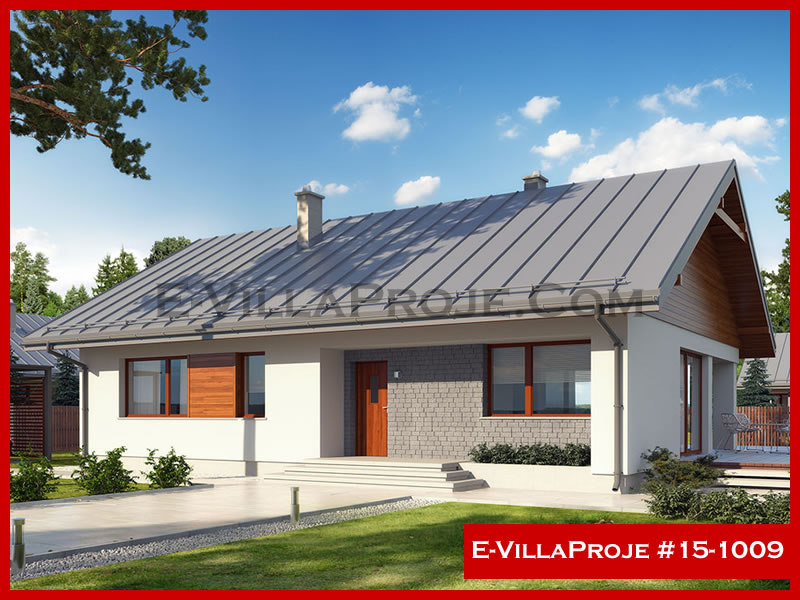 Ev Villa Proje #15 - 1009 Çelik Villa Modeli ve 3D Tasarımı
