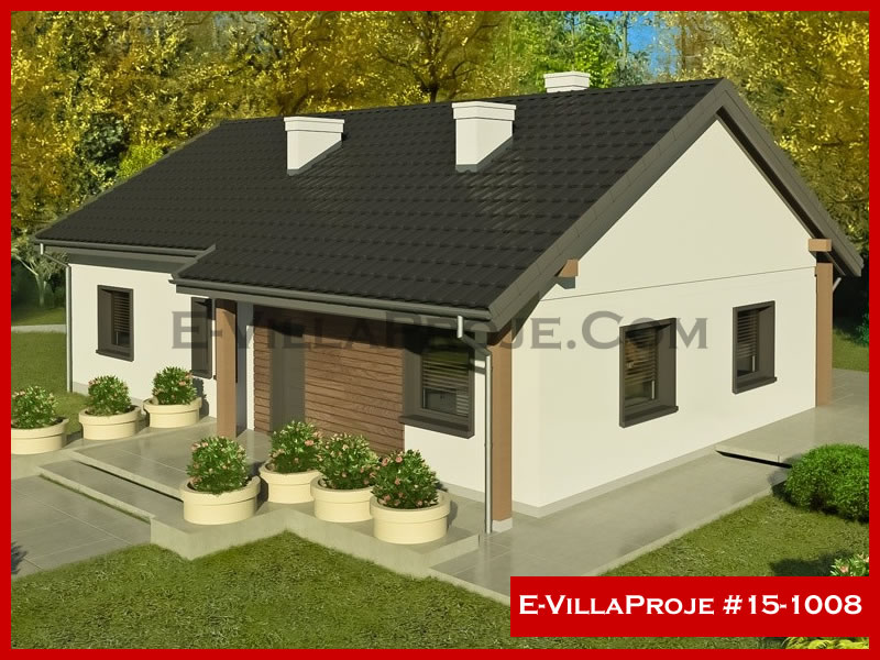 Ev Villa Proje #15 - 1008 Çelik Villa Modeli ve 3D Tasarımı