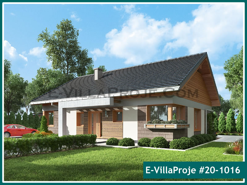 Ev Villa Proje #20 - 1016 Çelik Villa Modeli ve 3D Tasarımı