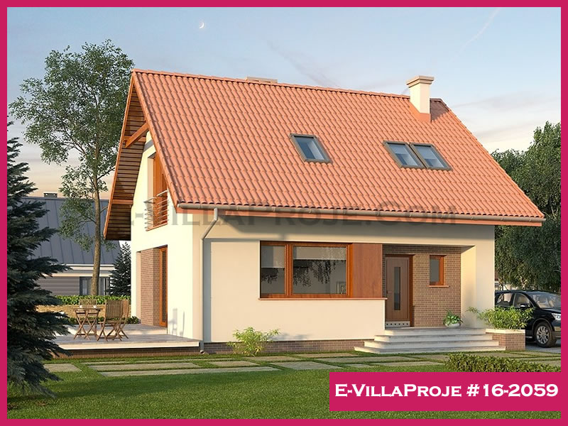 Ev Villa Proje #16 - 2059 Çelik Villa Modeli ve 3D Tasarımı