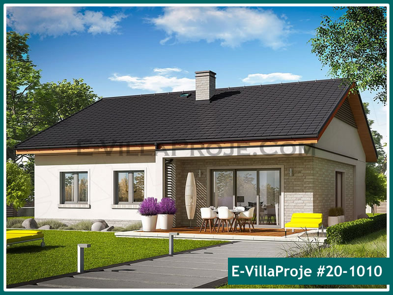 Ev Villa Proje #20 - 1010 Çelik Villa Modeli ve 3D Tasarımı