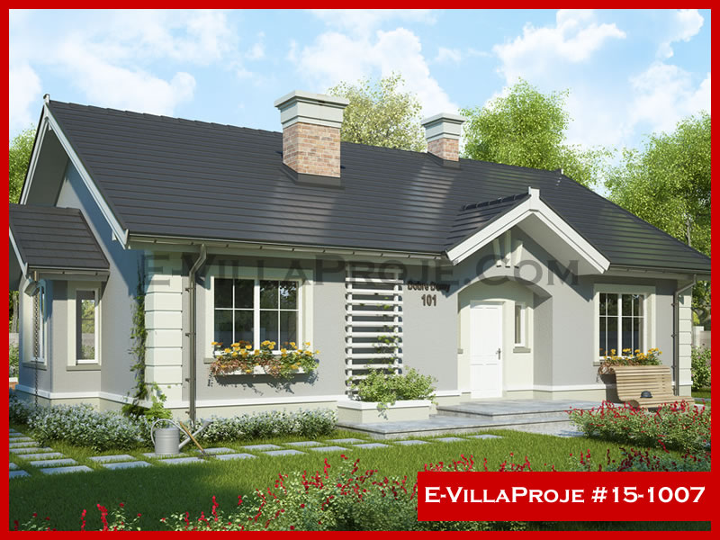 Ev Villa Proje #15 - 1007 Çelik Villa Modeli ve 3D Tasarımı
