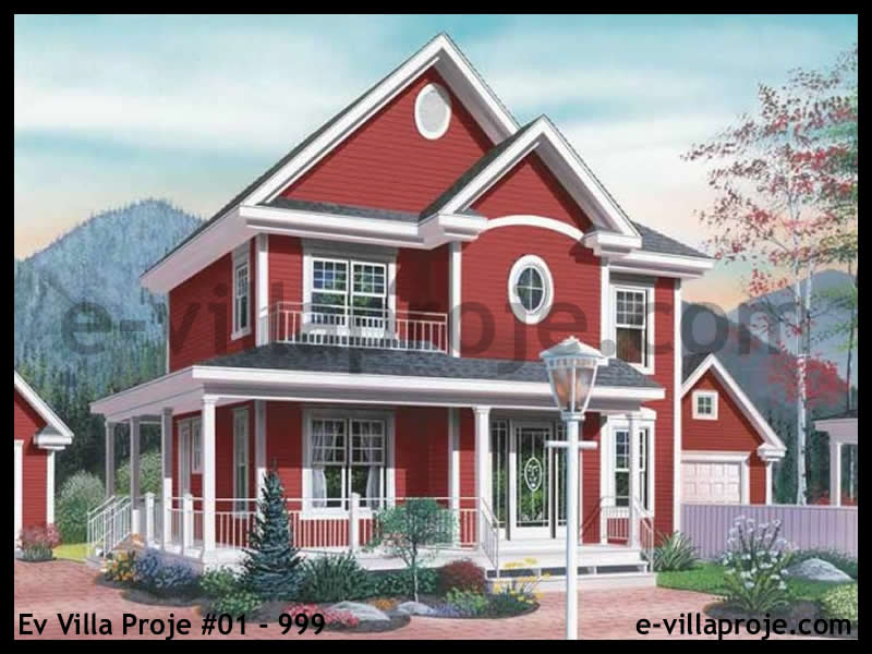 Ev Villa Proje #01 - 999 Çelik Villa Modeli