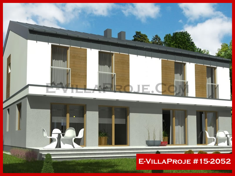 Ev Villa Proje #15 - 2052 Çelik Villa Modeli