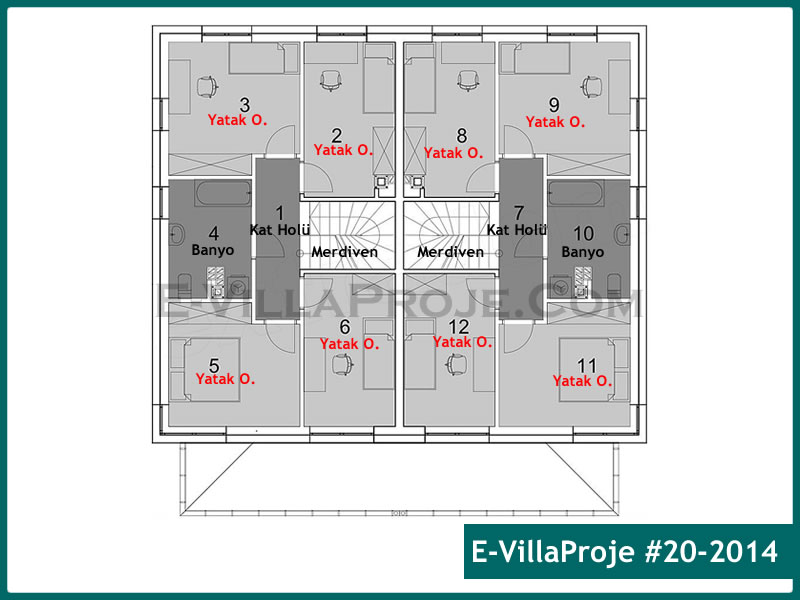 Ev Villa Proje #20 - 2014 Çelik Ev Projesi - Görsel 3