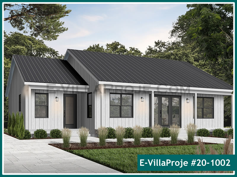 Ev Villa Proje #20 - 1002 Çelik Villa Modeli