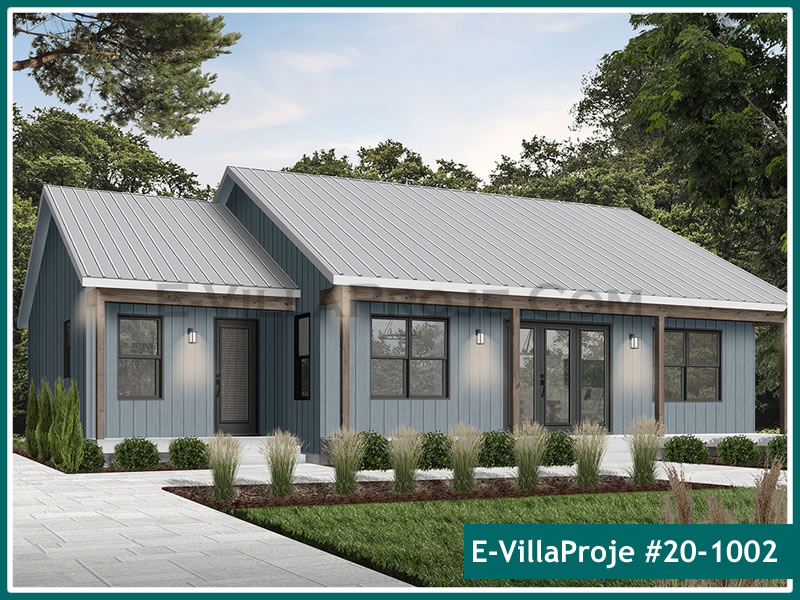 Ev Villa Proje #20 - 1002 Çelik Ev Projesi - Görsel 3