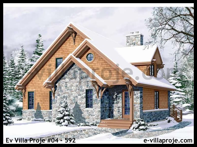 Ev Villa Proje #04 - 592 Çelik Villa Modeli