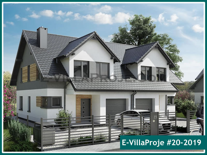 Ev Villa Proje #20 - 2019 Çelik Villa Modeli ve 3D Tasarımı