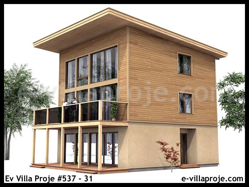 Ev Villa Proje #537 - 31 Çelik Villa Modeli