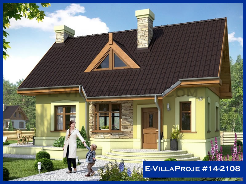 Ev Villa Proje #14 - 2108 Çelik Villa Modeli ve 3D Tasarımı
