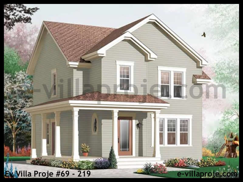 Ev Villa Proje #69 - 219 Çelik Villa Modeli ve 3D Tasarımı