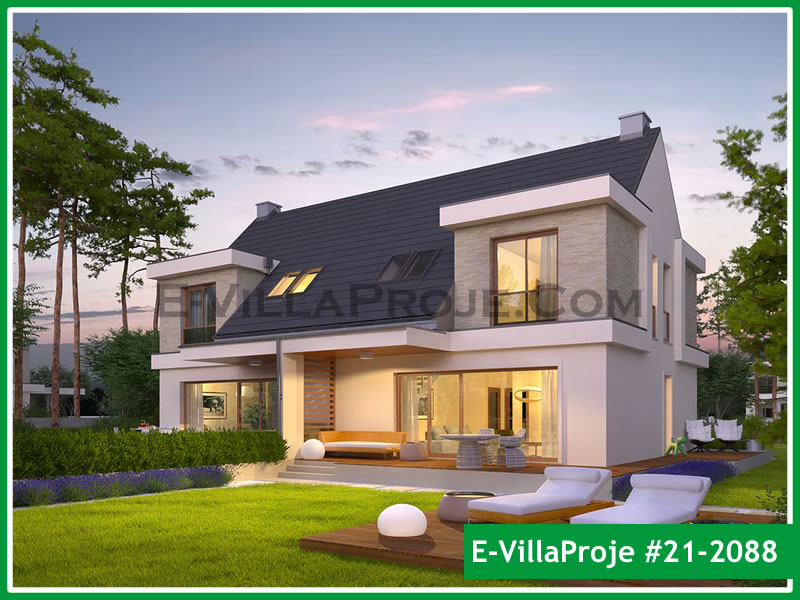 Ev Villa Proje #21 - 2088 Çelik Villa Modeli