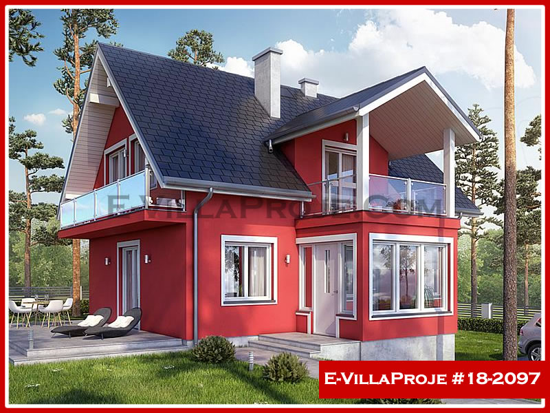 Ev Villa Proje #18 - 2097 Çelik Villa Modeli