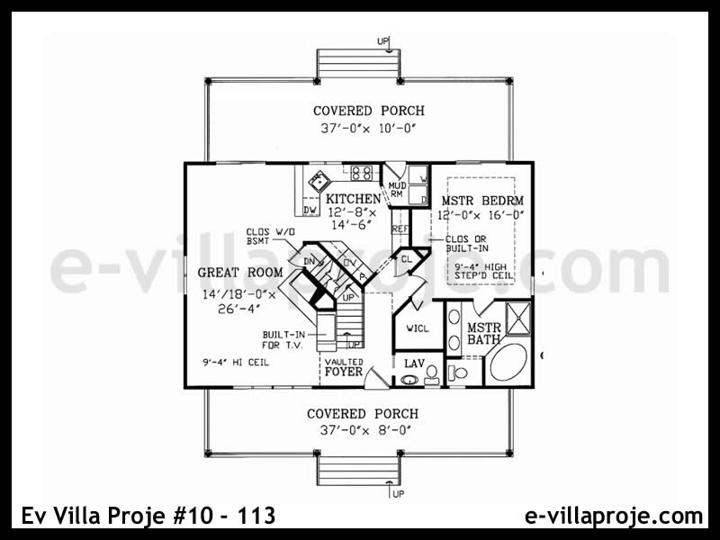Ev Villa Proje #10 - 113 Çelik Ev Projesi - Görsel 2