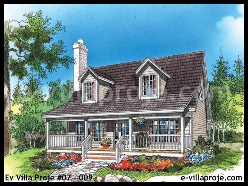 Ev Villa Proje #07 - 009 Çelik Villa Modeli ve 3D Tasarımı
