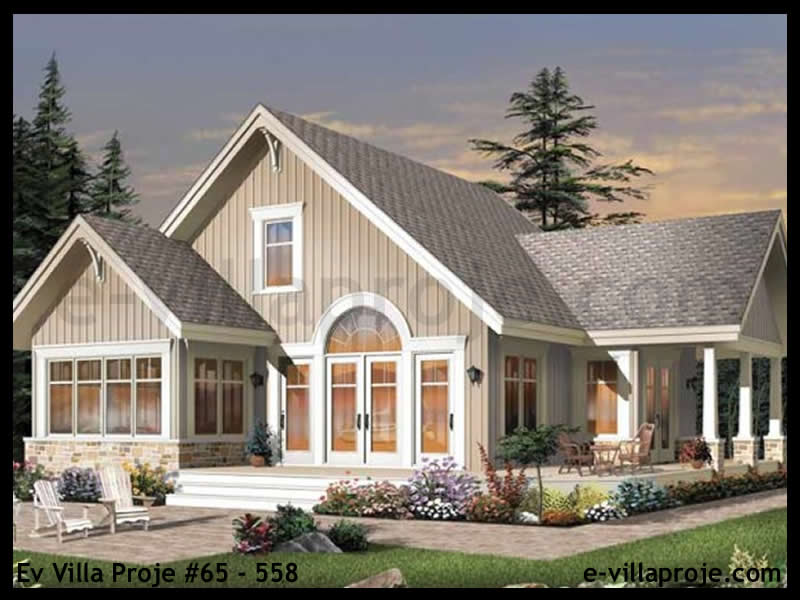 Ev Villa Proje #65 - 558 Çelik Villa Modeli