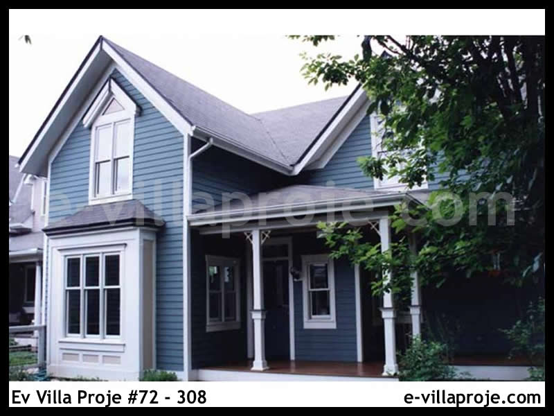 Ev Villa Proje #72 - 308 Çelik Villa Modeli