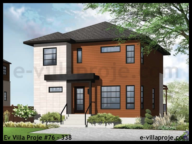 Ev Villa Proje #76 - 338 Çelik Villa Modeli