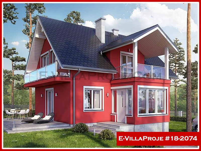 Ev Villa Proje #18 - 2074 Çelik Villa Modeli
