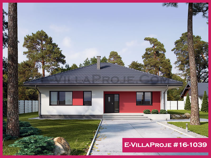 Ev Villa Proje #16 - 1039 Çelik Villa Modeli ve 3D Tasarımı