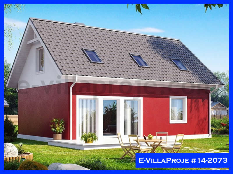 Ev Villa Proje #14 - 2073 Çelik Villa Modeli