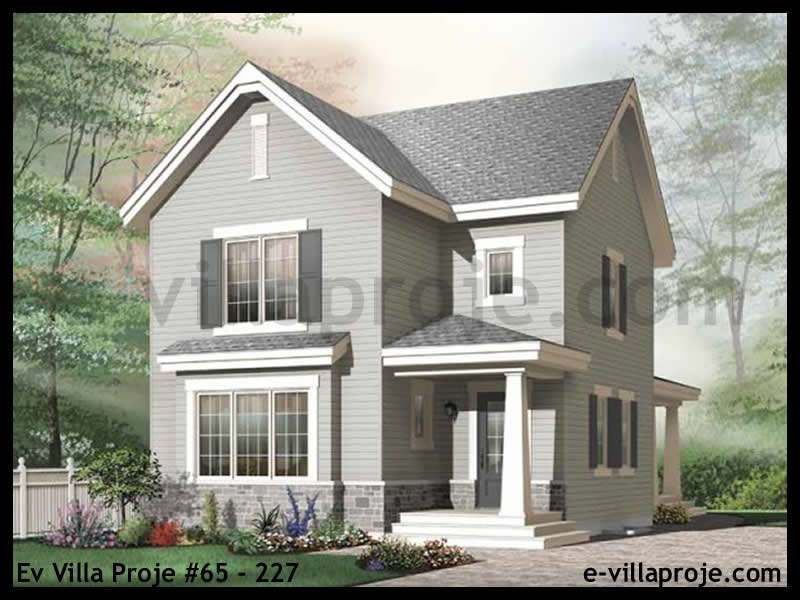 Ev Villa Proje #65 - 227 Çelik Villa Modeli
