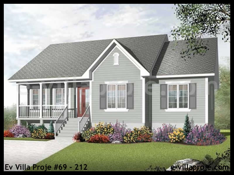 Ev Villa Proje #69 - 212 Çelik Villa Modeli ve 3D Tasarımı