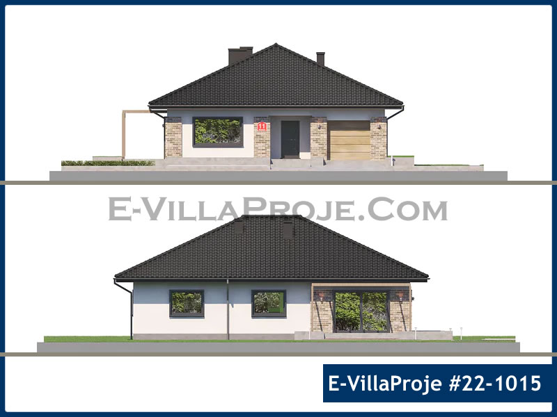 Ev Villa Proje #22 - 1015 Çelik Ev Projesi - Görsel 5