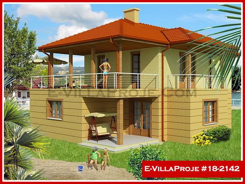 Ev Villa Proje #18 - 2142 Çelik Villa Modeli