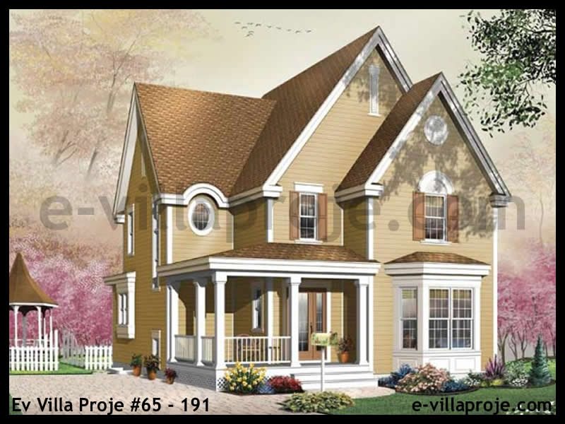 Ev Villa Proje #65 - 191 Çelik Villa Modeli