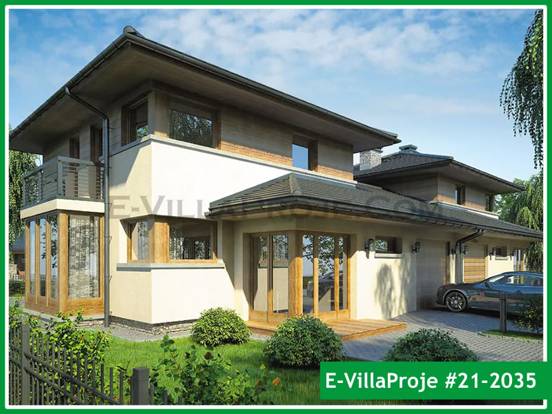 Ev Villa Proje #21 - 2035 Çelik Villa Modeli